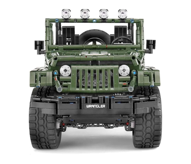 Mould King Klocki konstrukcyjne Wrangler czarny 2096 el. zestaw 13124 - 1551543 - zdjęcie 3